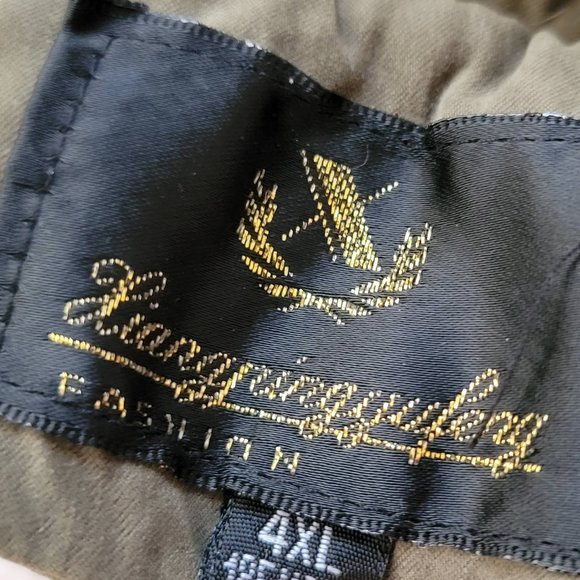 Eolvin Klein Khaki Hooded Puffer Vest Size Small - Picture 2 of 13